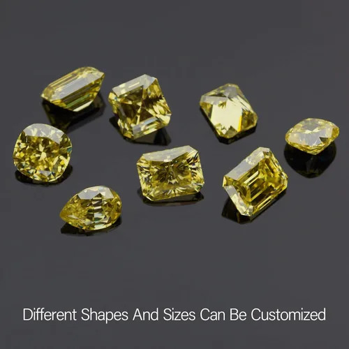 Vista 7 de GIGAJEWE VVS1 - Piedras preciosas sueltas de moissanita de corte excelente para hacer joyas