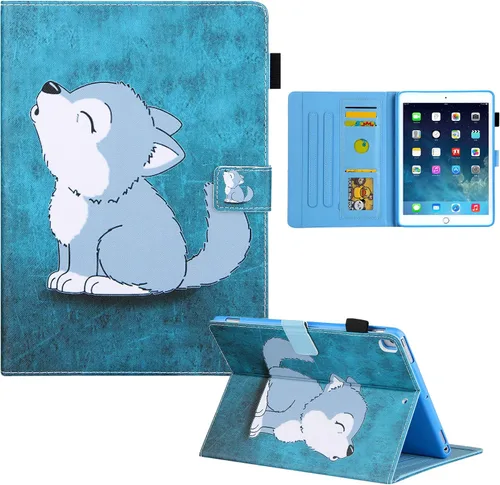 Vista 26 de Dteck Funda para iPad mini 5/4/3/2/1 - [Diseño de flores en relieve] Funda tipo folio clásica