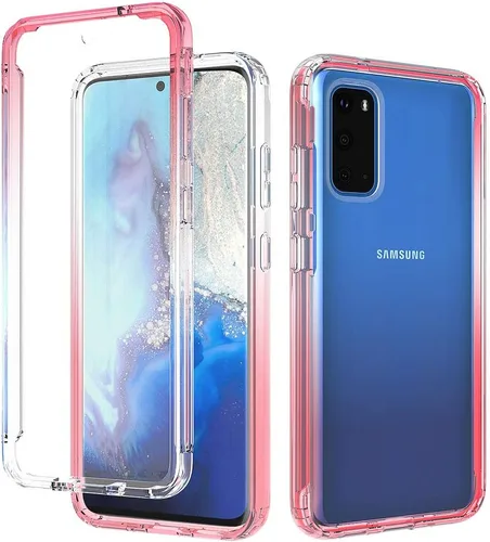 Vista 43 de Pzwoxukhov Funda para Xiaomi Poco M3 M2010J19CG M2010J19CI Caso, alta transparencia, color degradado, funda de absorción de impactos anticaída