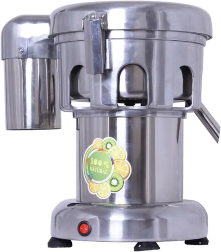 Vista 9 de Máquina extractor de jugo comercial resistente, fabricante de exprimidores de acero inoxidable para frutas y verduras Herramienta centrífuga