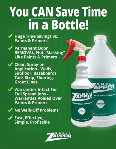 Vista 3 de Smell Zapper Eliminador de olores bio-enzimático de 1 galón