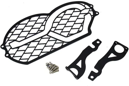Vista 4 de Cubiertas de protección de rejilla de faros delanteros compatible con BMW R1200GS ADV 08-12
