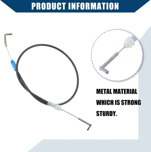 Vista 6 de 5165721AA - Cable de puerta delantera izquierda/manija interior para Ram 1500 2011-2018 para Ram 2500 2011-2023 / Cable de liberación del pestillo