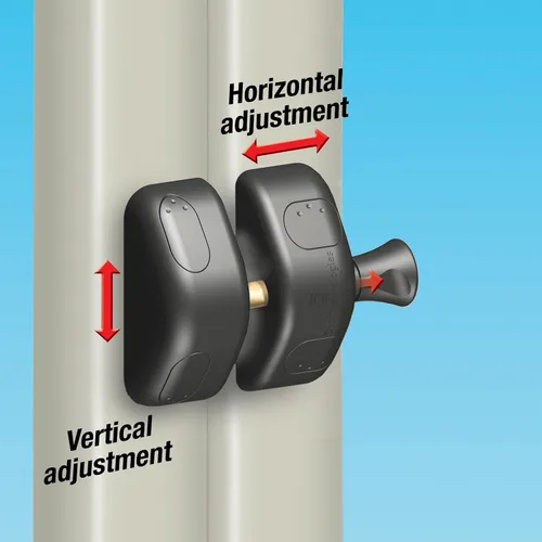Vista 9 de National Hardware MagnaLatch - Pestillo de puerta lateral, 2-3/4 pulgadas, color negro