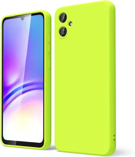 Vista 91 de oakxco Funda para teléfono Samsung Galaxy A12 con agarre de silicona líquida, linda delgada fina suave cubierta de gel de goma TPU lisa para mujeres