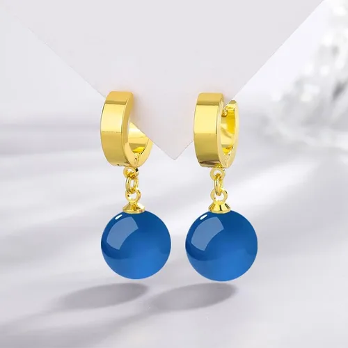 Vista 2 de Pendientes Goku Anime Negro Goku Pendientes Cosplay Pendientes gota Pendientes Oreja Clip Accesorios