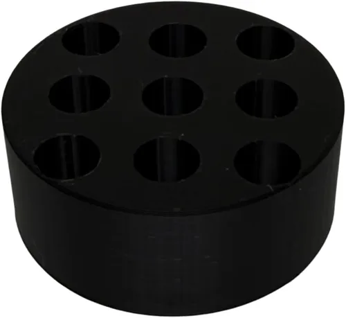 Vista 5 de Cartucho, bolígrafos y soporte para batería 510 - Disco de 9 espacios (negro)