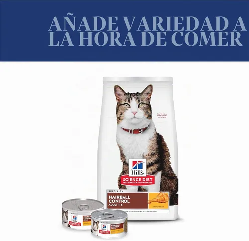 Vista 9 de Hill's Science Diet - Alimento seco para gatos con control de bola de pelo para adultos de 1 a 6 años