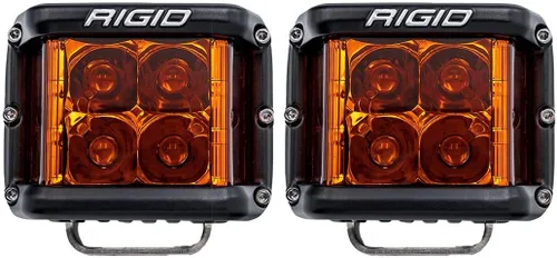 Vista 2 de Rigid Industries Cápsulas de luz LED Amber Pro Spot serie D-SS, par