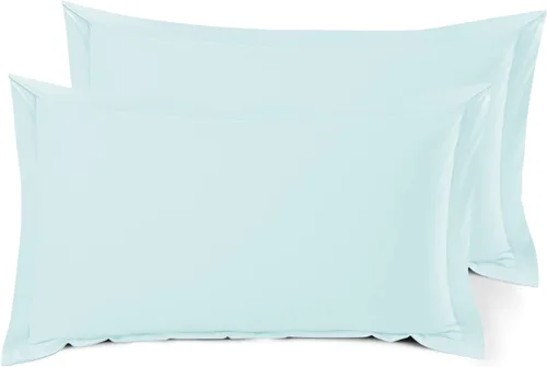Vista 98 de Nestl Juego de 2 fundas tipo sham de almohada suaves - Fundas de almohada de microfibra de doble cepillado - Fundas de almohada de cama premium