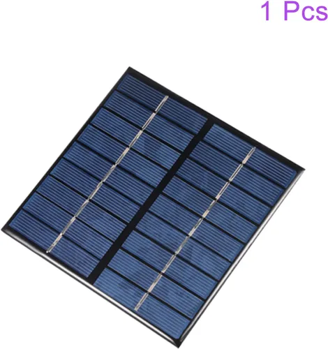 Vista 4 de DMiotech 9V 2W 4.528 in x 4.528 in Mini célula del panel solar para el proyecto de la energía eléctrica de DIY