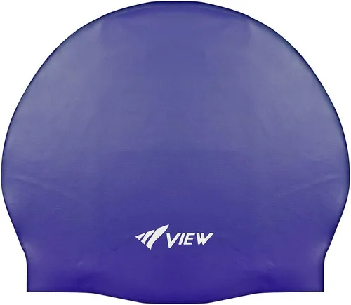 Vista 7 de Vista equipo de natación gorro de natación silicona goma, color negro Blanco