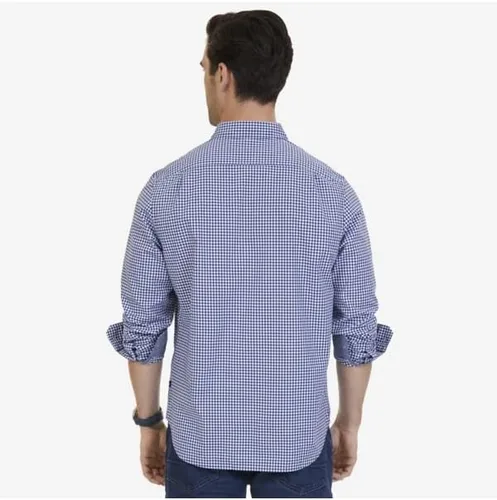 Vista 3 de Nautica Camisa de manga larga con botones y ajuste clásico para hombre