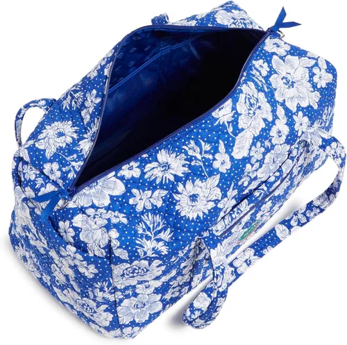 Vista 3 de Vera Bradley Women's Collegiate Large Travel Duffle Bag (Multiple Teams Available), Cotton
