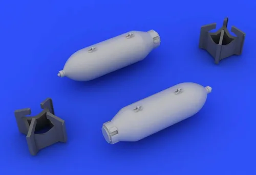 Vista 2 de Eduard Modelos US 250-Pound Bombs Brassin Modelo Kit