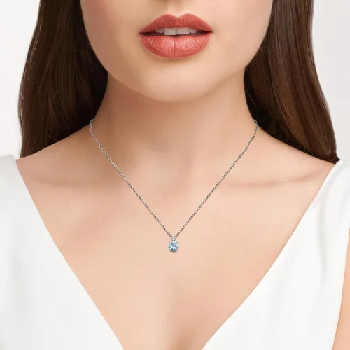 Vista 42 de Amazon Essentials Collar con colgante de piedra natal de corte redondo de plata de ley de 18 pulgadas (anteriormente colección Amazon)