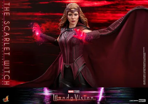 Vista 3 de La Bruja Escarlata - Visión Wanda - Sexta Escala - Hot Toys