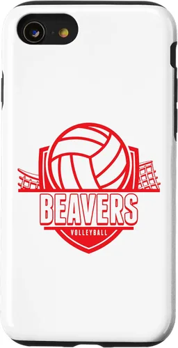 Vista 18 de Beavers Volleyball Back to School Spirit R Case for iPhone 17
