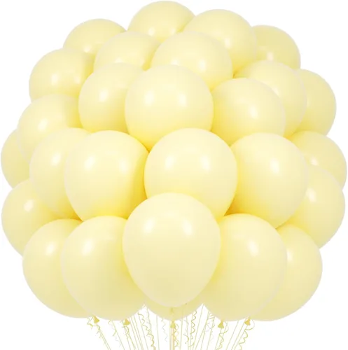 Vista 83 de Voircoloria Paquete de 90 globos de arena blanca de diferentes tamaños de 18/12/10/5 pulgadas, kit de arco de guirnalda de globos blancos arena