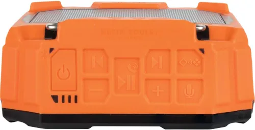 Vista 12 de KLEIN TOOLS AEPJS3 - Altavoz Bluetooth para el lugar de trabajo con imán y gancho, 20 horas de tiempo de funcionamiento, carga a través de USB A