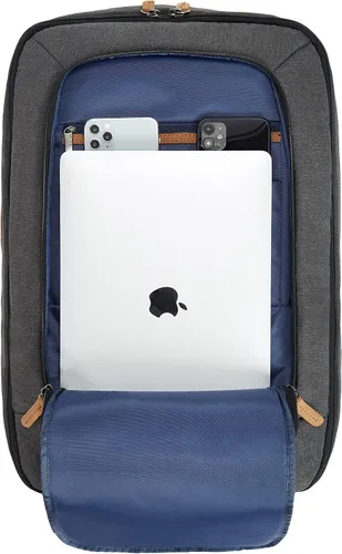 Vista 4 de Travelon Transit Mochila de mano, pizarra, talla única, Pizarra, Mochila de transporte Transit