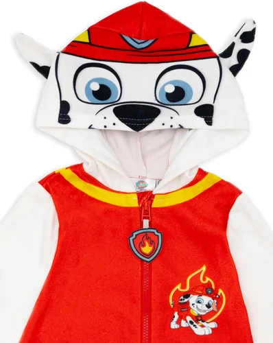 Vista 3 de Paw Patrol Kids Character Onesie Chase Marshall Everest or Skye in Costume Pajama Perfect for Play and Cozy Nights