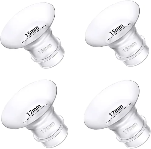 Vista 10 de Insertos de brida para Medela, Spectra, protectores/bridas de 24 mm, copas portátiles Willow compatibles con TSRETE, CPPSLEE, extractor de leche