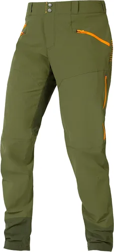 Vista 8 de Endura Mens SingleTrack Mountain Cycling Pants ClickFast Liner Compatible Negro