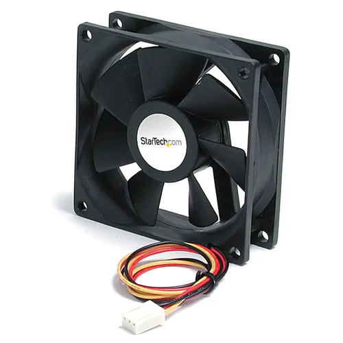 Vista 19 de StarTech.com Ventilador de repuesto para carcasa de computadora con rodamiento de bolas de 2.362 x 0.394 in con conector TX3, 3 pines, negro