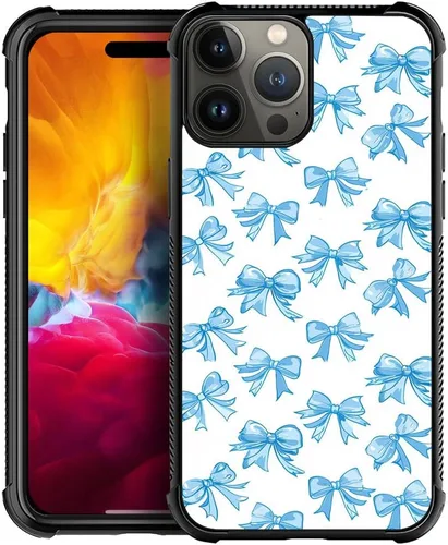 Vista 21 de Funda compatible con iPhone 15 Pro Max, 4 fundas de libélula en las cuatro esquinas con parachoques a prueba de golpes antideslizante funda