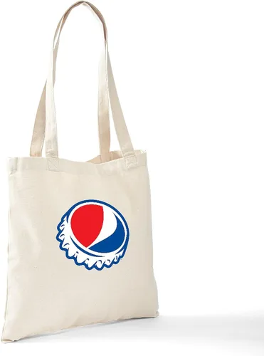 Vista 116 de CafePress Pepsi Tote Bag Bolsa de lona natural, bolsa de compras de tela, Caqui