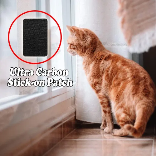 Vista 7 de KLC Cat Box - Desodorizador de caja de carbón natural, paquete de 2 unidades, eliminador de olores de caja de arena para gatos