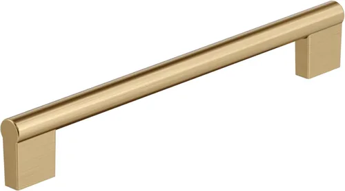 Vista 67 de Amerock Versa 3-3/4 pulgadas (96 mm) de centro a centro Bronce champán Manija de gabinete - paquete de 10 unidades Champagne bronce