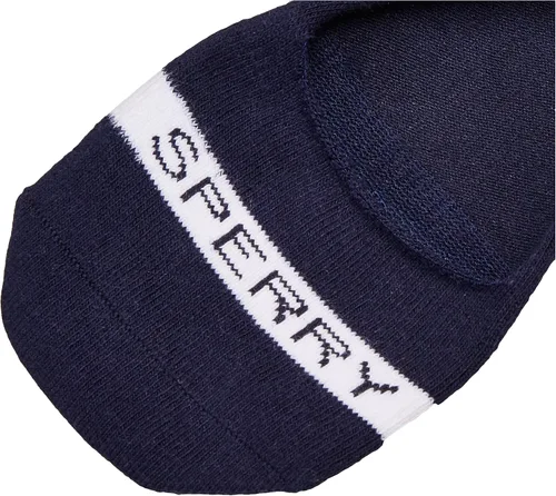 Vista 3 de Sperry Men's Signature Invisible Boat Shoe Liner Socks-3 Pair Pack-No Show Combed Cotton Comfort