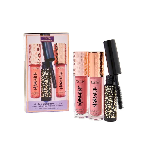 Vista 12 de tarte maneater mascara – Extreme Curl, Instant Volume & Length, 16HR Ultra-Creamy Longwear Eye Makeup Berry & Cinnamon