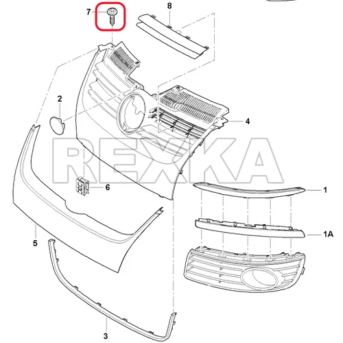 Vista 7 de Rexka 10 piezas T25 Fender Liner Splash Shield Cubierta de parachoques Autoperforantes Tornillo Torx Compatible con N90974701 Volkswagon Audi Porsche