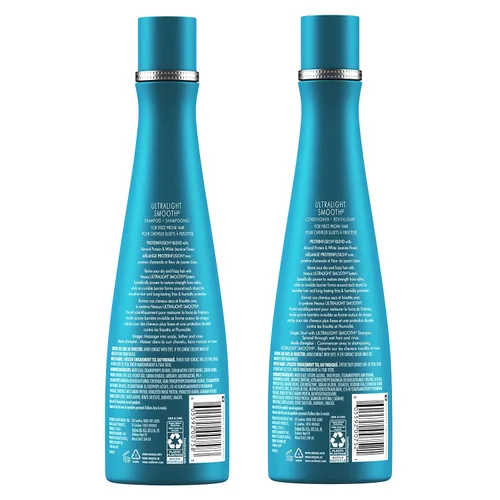 Vista 2 de Nexxus Champú y acondicionador ultraligero para cabello seco y encrespado, tratamiento suave para bloquear el encrespamiento, 13.5 onzas