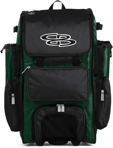 Vista 63 de Boombah Rolling Superpack - Bolsa para equipo de béisbol/sóftbol, varios colores, mango telescópico y capacidad para 4 murciélagos, versión