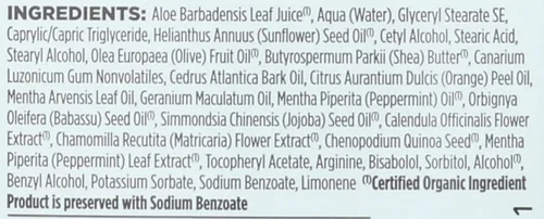Vista 3 de Avalon Organics Acondicionador fortalecedor de menta, 11 oz