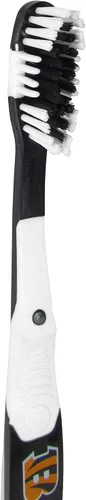 Vista 3 de Siskiyou Sports NFL Cincinnati Bengals - Juego de cepillo de dientes y estuche de viaje, unisex, color blanco, talla única Perfecto para viajar
