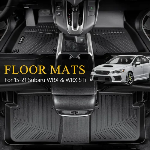 Vista 70 de Tapetes de piso para todo clima y forro de carga con respaldo para Chevrolet Suburban de 7 asientos 2021-2025 / GMC Yukon XL de 7 asientos
