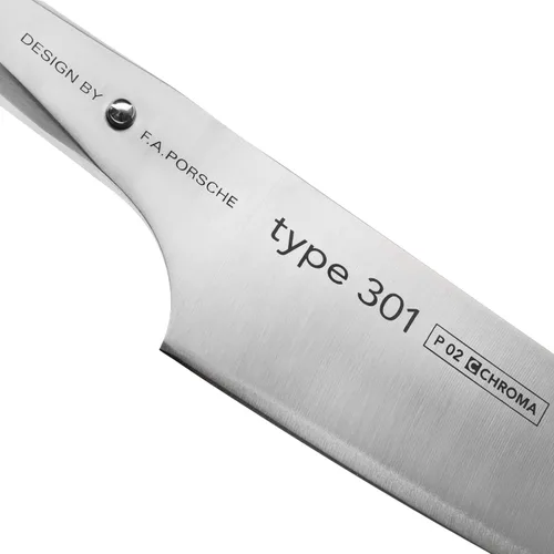 Vista 2 de Chroma - Cuchillo Santoku de 7.0in, talla única, color plateado