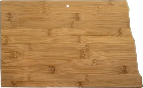 Vista 21 de Tabla para cortar y servir modelo Alabama de Totally Bamboo, de bambú 100%, para cocina y entretenimiento, Alabama, Marrón