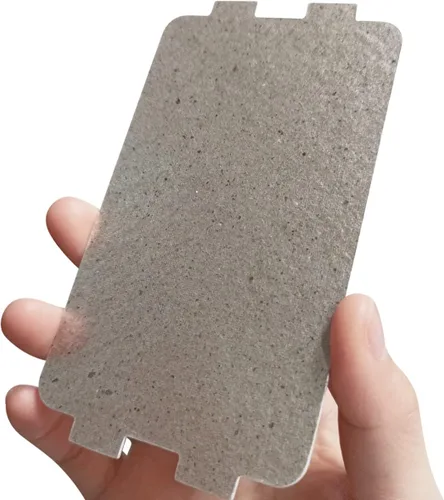 Vista 4 de 5 piezas de horno de microondas, cubierta universal para guía de ondas, hoja de mica, horno de microondas, pieza de reparación para cocina, hogar