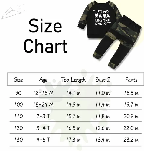 Vista 8 de Ropa para niños pequeños, trajes de otoño e invierno para niño