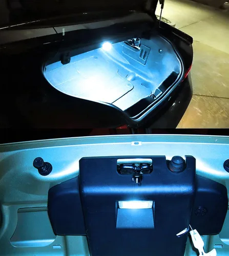Vista 9 de iJDMTOY Conjunto de luz LED súper brillante de 2 W, color azul hielo, para maletero y área de carga, compatible con Ford Mustang Gen5 2005-2014