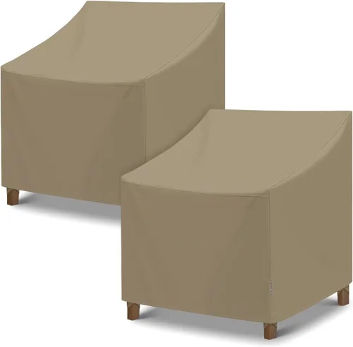 Vista 8 de SunPatio Fundas Impermeables para Sillas de Comedor de Exterior, Fundas de Servicio Pesado para Sillas de Patio para Muebles de Exterior, Fundas