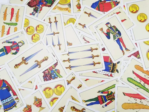 Vista 3 de CDBXRA 2 barajas de cartas españolas Cartas Españolas, Baraja Española, Briscas Cards Puerto Rico, naipes mexicanos, cartas españolas de plástico