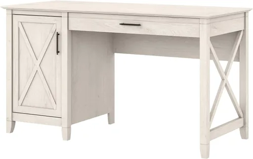 Vista 14 de Bush Furniture - Organizador de escritorio Key West con cajones , Madera, Bing Cherry cereza bing