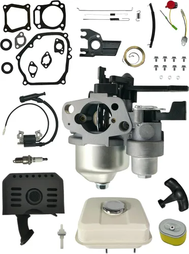 Vista 7 de YAMAKATO Kit de piezas de afinación GX160 para Honda GX200 5.5 6.5 hp motor pequeño, carburador de repuesto de filtro de aire conjunto de cable